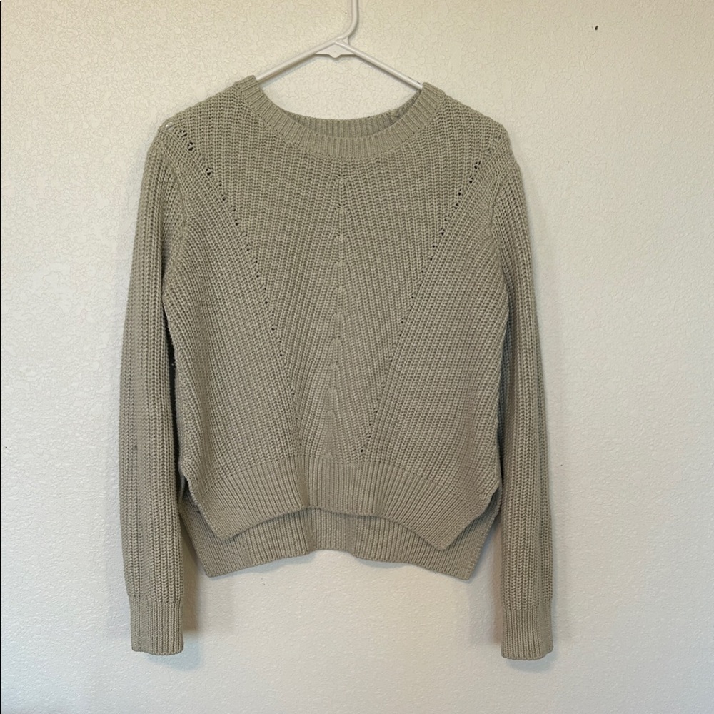 H&M Women's Knit Sweater - Sea foam green